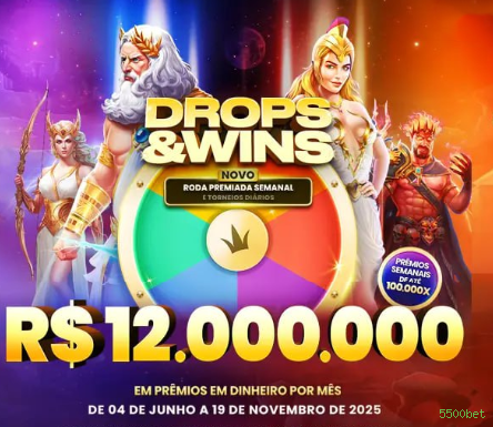 Slots online da 5500bet com jackpots progressivos